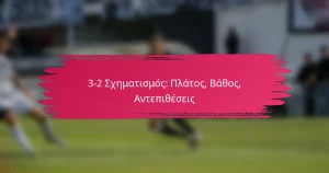 3-2 Σχηματισμός: Πλάτος, Βάθος, Αντεπιθέσεις